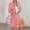 #453-Pink, variant on Women's Zip Up Robe Fleece Bathrobe Long Zipper Lounger Warm Housecoat Long Sleeve Nightgown