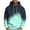 Mint Green, variant on Chiccall Men's Hooded Sweatshirts Casual Gradient Stirped Fleece Hoodies with Pocket & Drawstring Fall Fashion Outfits Sizes M to 4XL