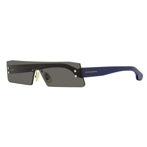 Victoria Beckham VB241S 414 Women's Blue Rimless Frame Sunglasses