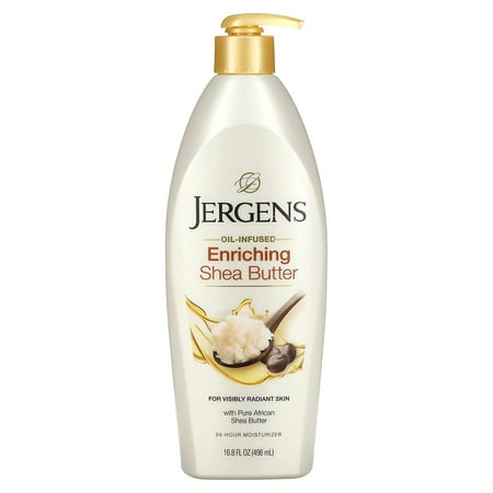 Jergens Shea Butter Skin Enriching Moisturizer, 16.8 Oz, 6 Pack