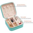 thumbnail image 4 of Travel Jewelry Box Mini Storage Display (Blue), 4 of 5