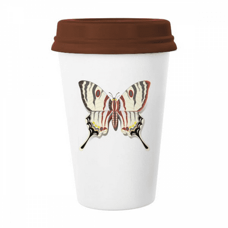 

with Exaggerated Patterns Mug Coffee Drinking Glass Pottery Cerac Cup Lid