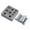 7 holes, variant on Steel Hole Puncher with Punching Position Circles Disc Set Metal Cutting Forming Jewelry Making Supplies