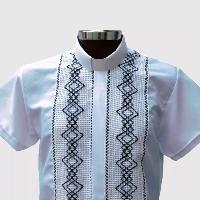 Guayabera Clerical Manga Corta