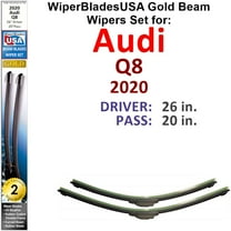 2020 Audi Q8 Beam Wiper Blades Wipers WBUSA (Set of 2)