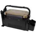 thumbnail image 4 of Dual-layer Fishing Tackle Box,Tackle Box Organizer Fishing Box Large,With 2pcs Rod Holder,2pcs Cup Holder,1pc Carring Strap, Green, 4 of 16