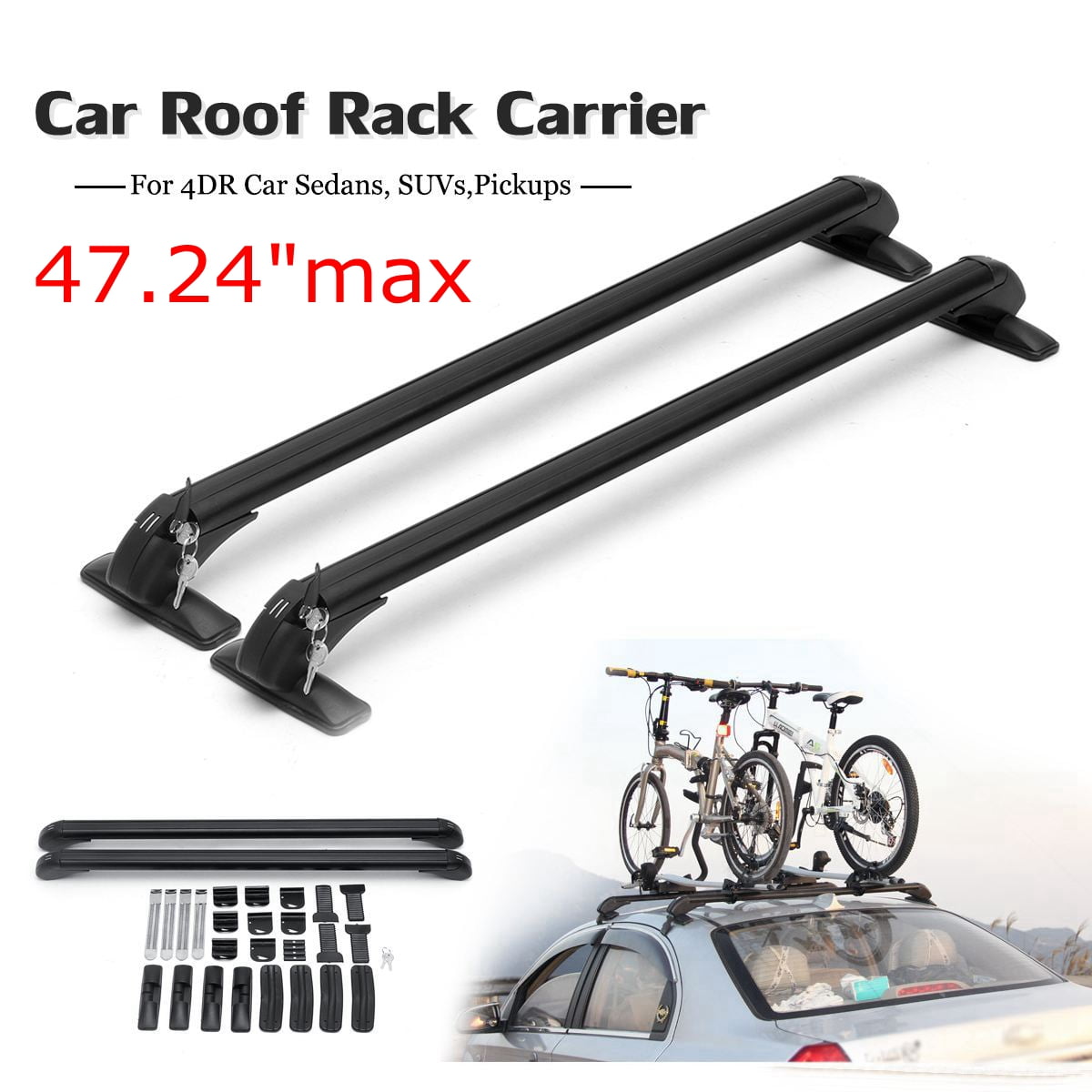 bike rack cross bar