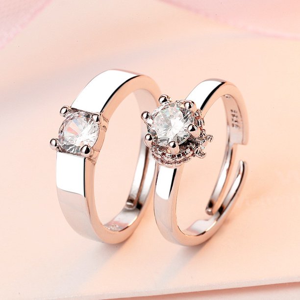 50 925 anillos de plata para mujer anillo de diamantes apertura ajustable accesorios de joyería de moda japonesa y coreana Gao Jiahui unisex