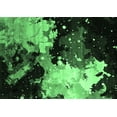 thumbnail image 1 of Ahgly Company Indoor Rectangle Oriental Emerald Green Industrial Area Rugs, 4' x 6', 1 of 4