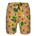 thumbnail image 4 of Kdxio Strawberry Pattern Mens Casual Shorts - Drawstring Summer Beach Sports Shorts for Men, 4 of 9