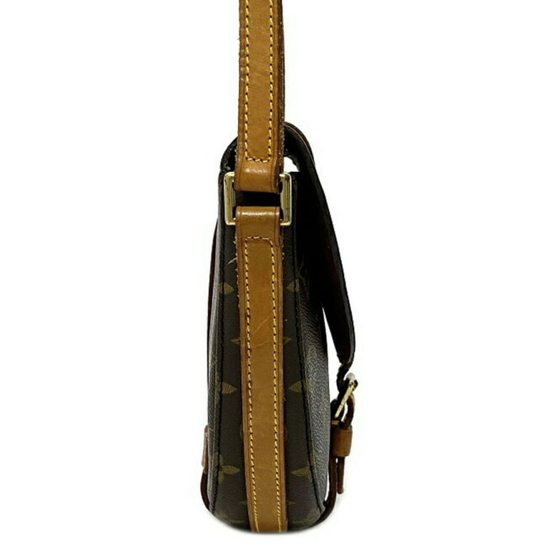 Pre-Owned Shoulder Bag Shanti PM Brown Monogram M40646 Canvas Nume 