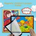 thumbnail image 1 of Pegatinas magnéticas suaves A4 Marco de fotos transparente Marco de fotos magnético Pegatinas de exhibición Soporte de póster A2 sin clavos para niños, 1 of 2