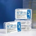 thumbnail image 5 of XIMUX  Dental Floss Picks with  4 Travel Portable Cases, For Tight Teeth,200 Ct, 5 of 8
