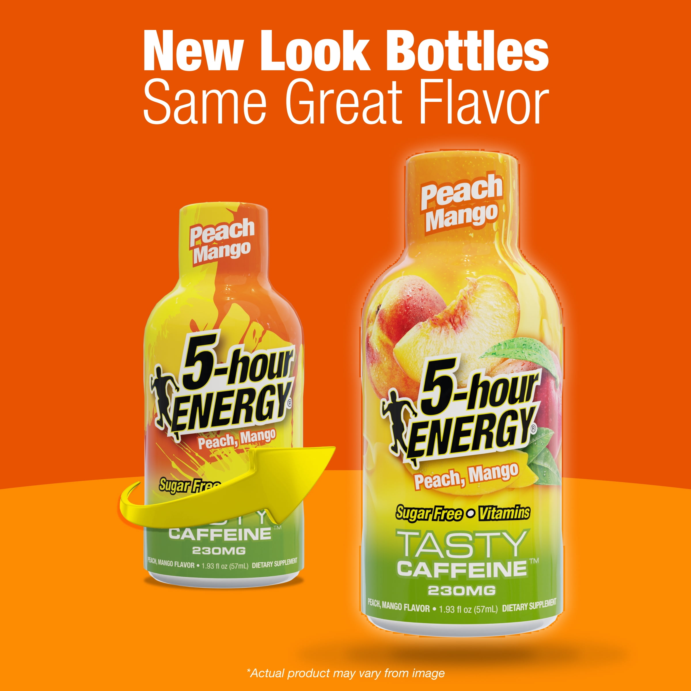 5-hour Energy Shot, Extra Strength, Peach Mango, 6 Count
