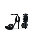 thumbnail image 3 of DREAM PAIRS Women's Platform Stiletto Heels Open Toe Ankle Strappy High Heels Fashion Wedding Dressy Pump Sandals Shoes, 3 of 6