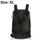 thumbnail image 2 of Mochila transportadora para mascotas, mochila frontal ajustable para mascotas, bolsa de viaje de seguridad, con las piernas hacia afuera, apta para viajar, senderismo, acampar, para cachorros de, 2 of 5