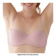thumbnail image 2 of Brasier Fruit Of The Loom para Dama, Strapless Liso Morado Talla 34B, 2 of 4