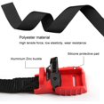 thumbnail image 3 of Correa de Amarre JM 2 Piezas 4,5 m 25 mm con Hebilla para Motocicleta Coche Portabicicletas Kayak Rojo, 3 of 5