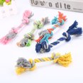 thumbnail image 3 of Rope Dog Toy Bite Resistant Knot Fun Puppy Teething Rope Toy Pet Chew Rope Toy, 3 of 10