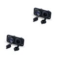 thumbnail image 1 of Riwesomey Interruptor Panel Socket 12V Botón Controlador Botones Regulador de control Accesorios para automóviles Parte Interruptores Type4 NO4, 1 of 6