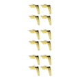 thumbnail image 2 of Patas de Muebles Bewildely Metal Titanio Dorado 10cm, 2 of 6