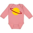 thumbnail image 3 of Inktastic Cute Saturn Boys or Girls Long Sleeve Baby Bodysuit, 3 of 5