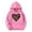 Pink, variant on AJTQTH Leopard Heart Print Kids Girls Long Sleeve Hoodies Lightweight Casual Graphic Hoodie T-Shirts Loose Comfy Hooded Pullover Sweatshirts with Pockets Beige 13-14 Years