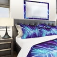 thumbnail image 4 of Designart 'Blue Electricity' Modern & Contemporary Duvet Cover Set, 4 of 4