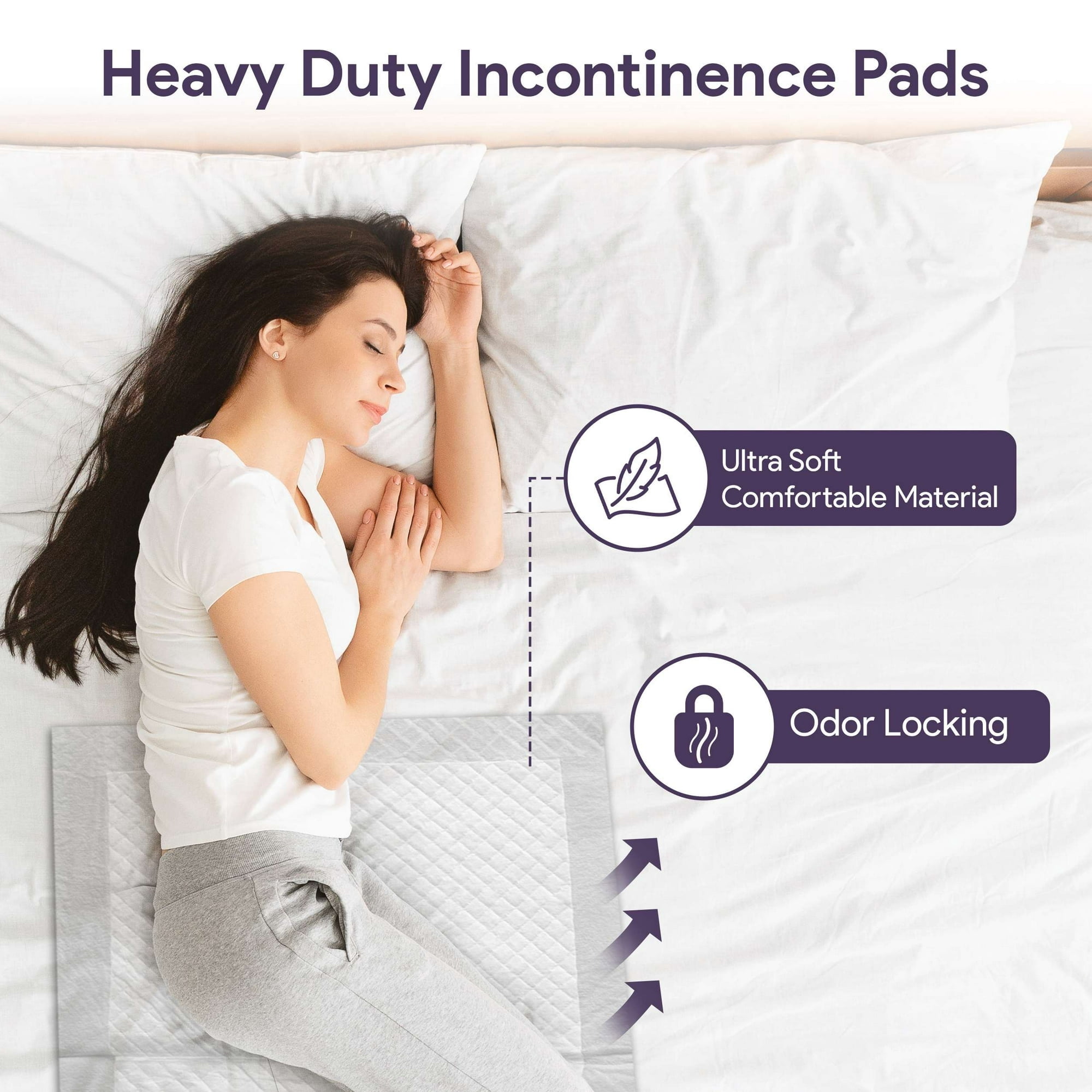 ProHeal XL Underpads, [100 ct.] Disposable Chucks Bed Pads for Incontinence, 30” x 36” Chux, Waterproof Bed Protector