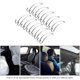 thumbnail image 4 of 10 ganchos de acero inoxidable para coche, colgadores para reposacabezas y respaldo de asiento, organizadores, 4 of 7