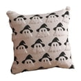 thumbnail image 5 of Halloween Throw Pillow Covers 18x18 Inch, Soft Plush Embroidered Decorative Square Pillowcases, Farmhouse Holiday Cushion Covers for Couch Sofa Living Room Bedroom Outdoor Home Decor, 5 of 5