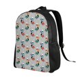 thumbnail image 2 of Fotbe Skiing penguin Mochila de Viaje para Laptop, Mochila Ejecutiva Delgada y Resistente 15.6", 2 of 8
