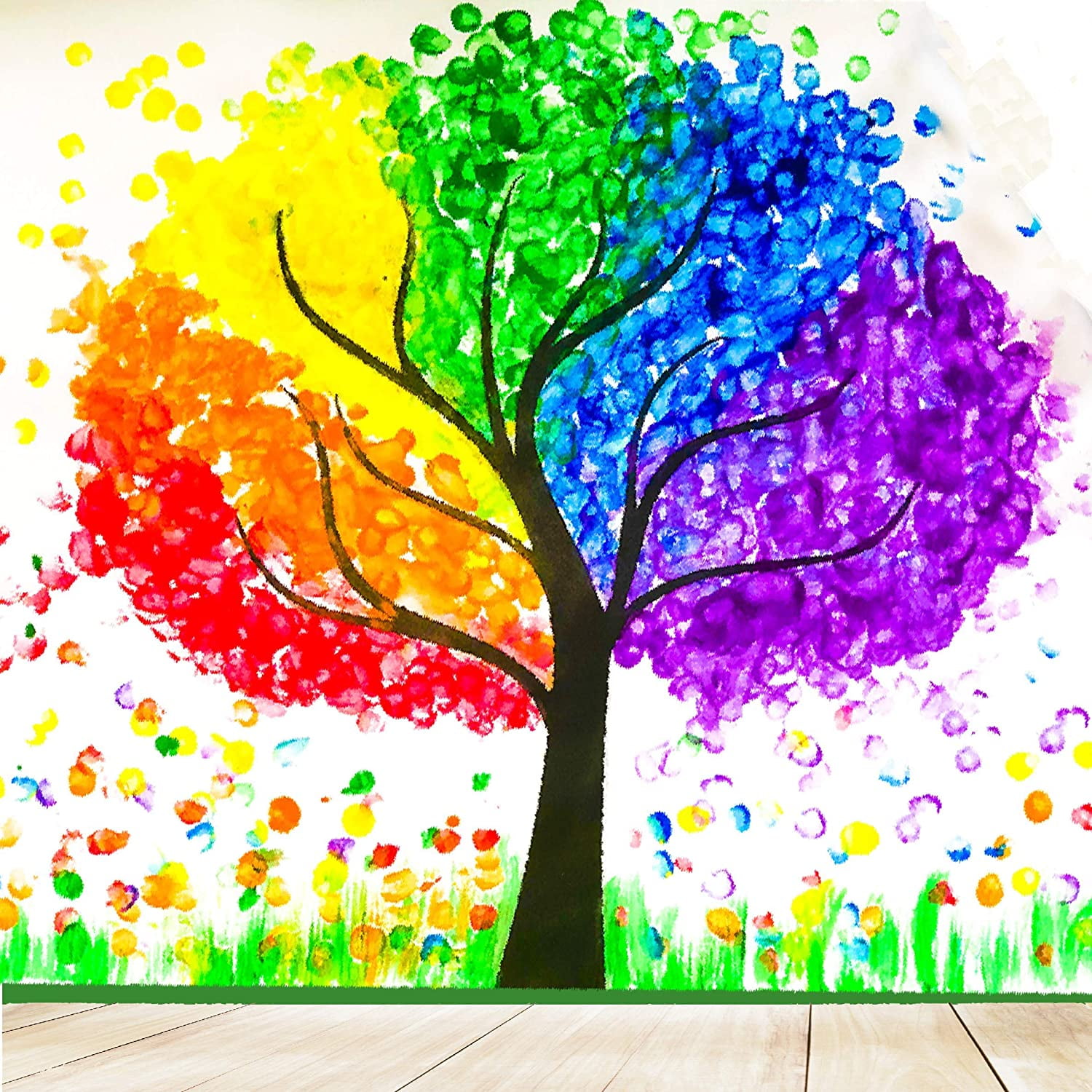 The Kids Craft, Cherish The Rainbow DIY Crafts Box for Kids (4 Crafts), Ages: 3 to 9 Years old