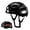 Black, variant on ROCKBROS Cycling Helmet Lighting Smart Remote Warning Light Control Helemt,Front/Tail/Turn Signal Light High-density Foaming One-piece Molding Safety Helmet