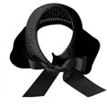 thumbnail image 4 of Sombrero de Paja con Visera para Mujer CHAO Color Negro, 4 of 5