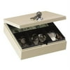 PM, PMC04962, Steel In-Drawer Personal Security Box, Beige