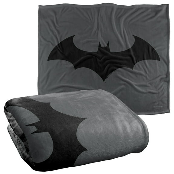 Batman Shadow Bat Logo Officially Licensed Silky Touch Super Soft Throw Blanket 50' x 60'