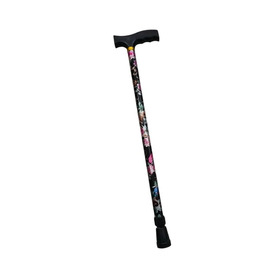 Bastones Plegables Telescópicos Para Personas Mayores Con Discapacidad, Mujeres Y Hombres, Color Negro