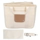 thumbnail image 2 of Bolso de lona NikouMX de un solo hombro con compartimento color puro, 2 of 8