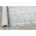 thumbnail image 4 of Blue Floral Turkish Oriental Distressed Style Area Rug, 4 of 5