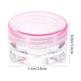 thumbnail image 4 of 36 Pcs Cosmetic Bottle Lotion Bottles Travel Empty Boxes Cream Sub Lip Balm Containers Butter Multifunction Pink Plastic, 4 of 6