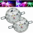 thumbnail image 1 of Universal Waterproof LED Chassis Lights,12-24v Function LED Watermelon Light Indicator Side Marker Signal Light,Multicolor Underbody Lighting Kit for Trucks,Vans,SUVs,Off-Road Vehicles (2), 1 of 8