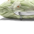 thumbnail image 4 of Garden Art Pet Bed, Spring Flowers Bouquet Crocuses with Healthy Fresh Petals Botanical, Resistant Pad for Dogs and Cats Cushion with Removable Cover, 24" x 39", Pale Green Cream Orange, by Ambesonne, 4 of 4