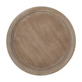 thumbnail image 4 of GDF Studio Emilya French Country Accent Table with Round Top, Natural and Distressed White, 4 of 6