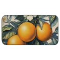 YIKUMA Oranges Flowers Symbolism Square Floor Mat Indoor Outdoor Felt