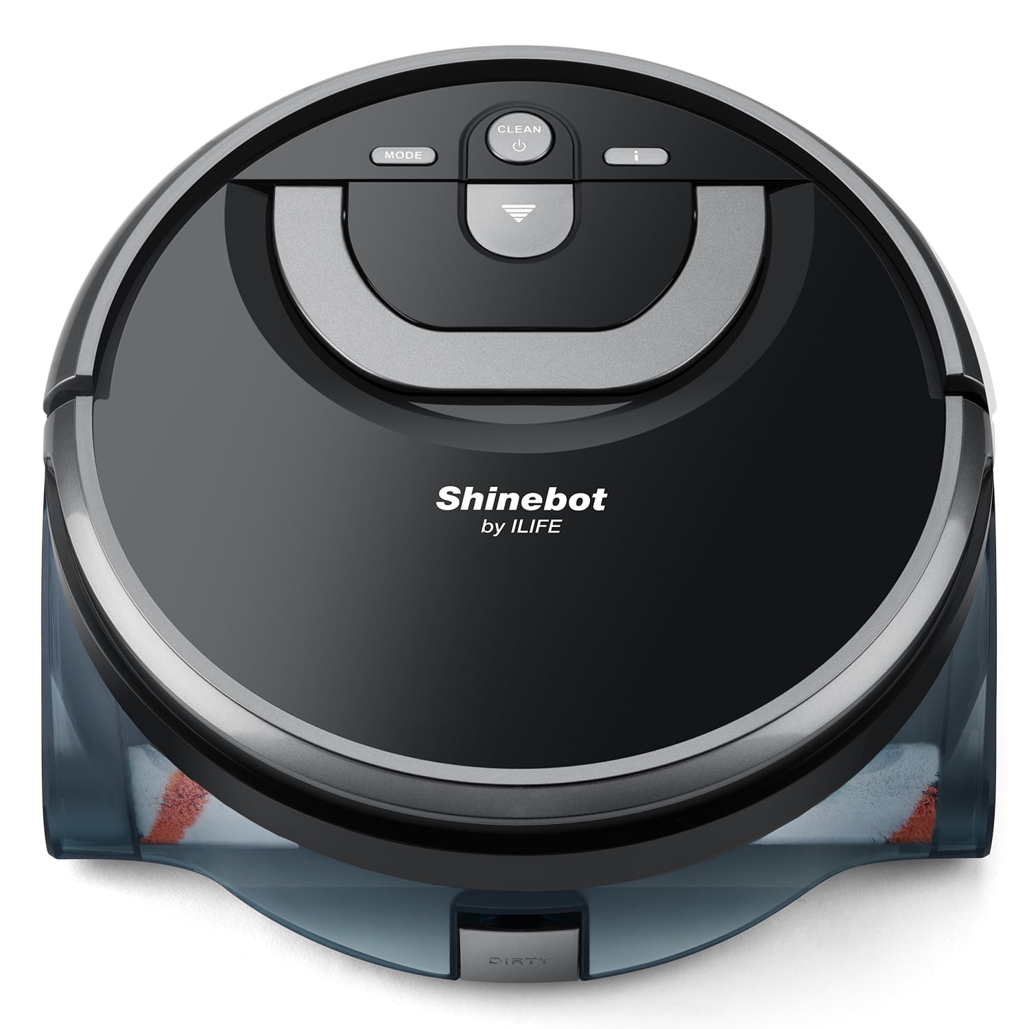 Ilife Shinebot W400s W Robot Mop Dirty Water And Clean Seperation Route Planning Wet Mopping Scrubbing Floor Washing For Hard Floors Ilife Shinebot W400s W Robot Mop