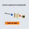 thumbnail image 3 of Cuttlefish Bone Bird Toy Parrot Chew Toy Calcium Squirrel Molares Cuerdas colgantes Hugtrwg Para estrenar, 3 of 6