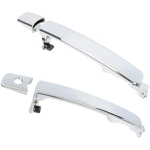 IRONTEK Exterior Front Right, Rear Left/Right Door Handle, Fits 2003-07 for Nissan Murano; for Infiniti FX35/FX45,