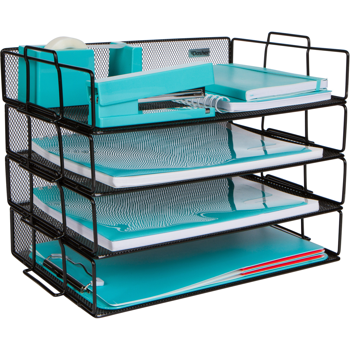 Stackable Paper Tray Desk Organizer