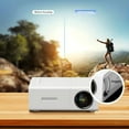 thumbnail image 5 of Qocolhg Wifi Bluetooth 1080P HD LED Mini Projector with Tripod, Blue, 5 of 8